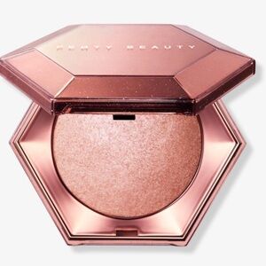 Fenty Beauty Diamond Bomb Rose Rave Highlighter Mirror Compact NWT